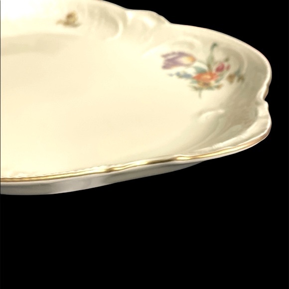 ROSENTHAL GERMANY SANSSOUCI 13 1/4” RECTANGULAR SERVING PLATTER (Ivory) - Picture 5 of 11